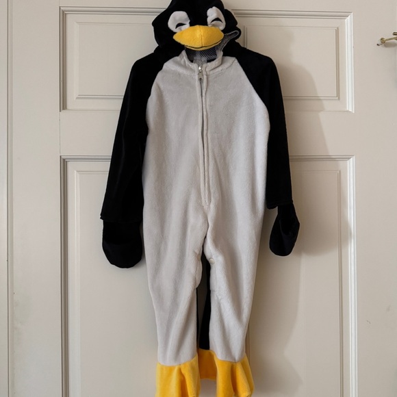 Penguin (Toddler 1-2) Halloween Costume One pc Long Sleeve Hood and Zipper - Picture 1 of 6